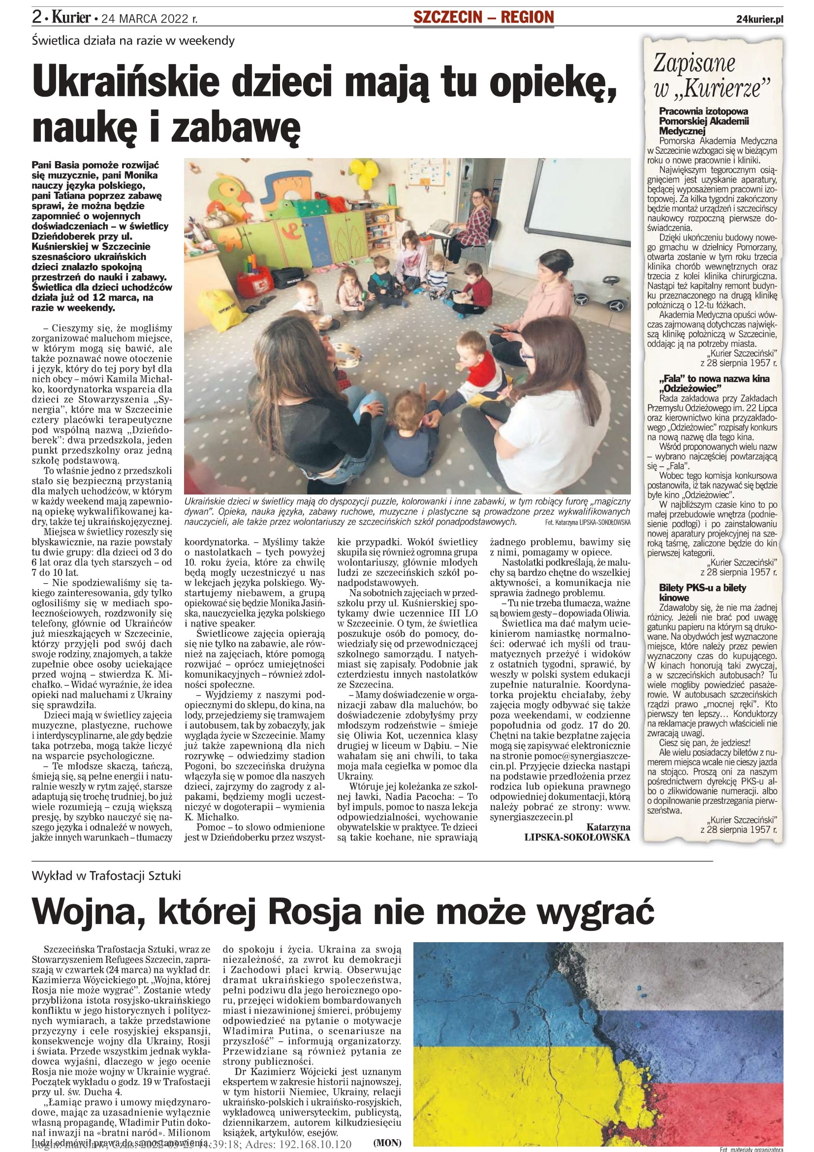 artykuł Kurier 1